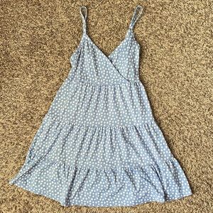 Hollister Blue Floral Dress